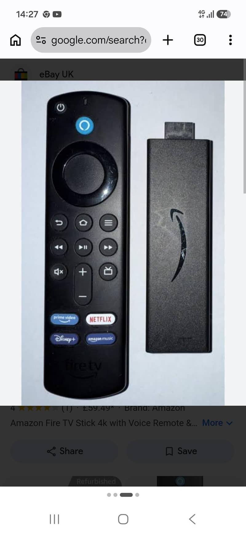 Amazon 4k tv stick k2r2 0