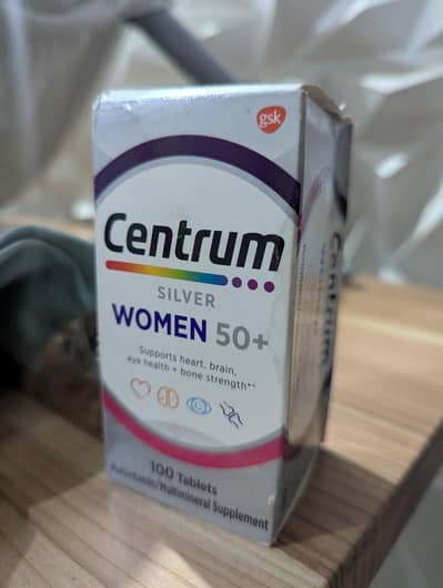 Centrum Silver Women 50+ 100 Tablets – Original Sealed