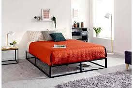 iron bed base/iron double bed/side tables dressing/03114495989