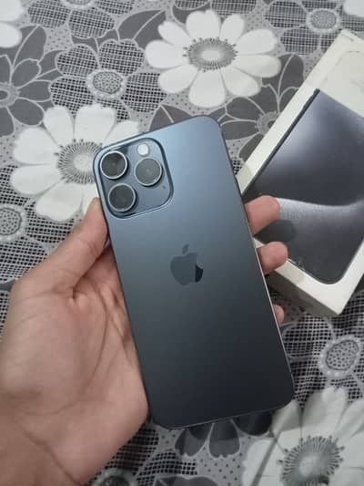 iPhone 15 Pro Max 95% health Water Pack With Box