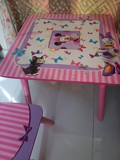 table and chair