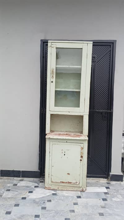 Antique kitchen cupboard, pantry safe