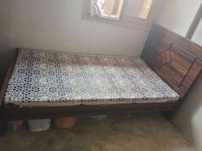  Single Bed with Mattress – For Sale