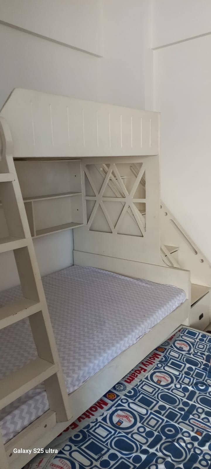Bunk Bed (triple), including study table, dressing table 2