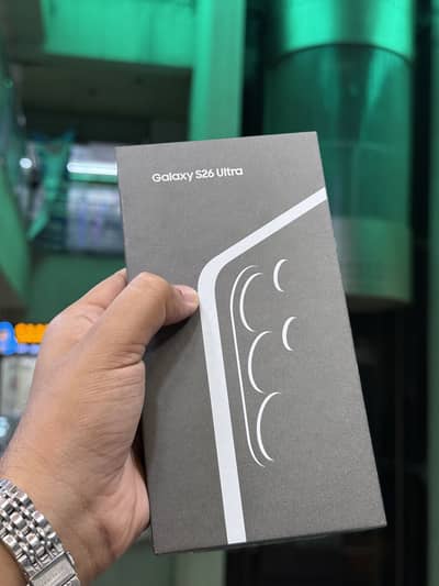 Samsung Mobile S26 Ultra 12 256GB non pta box pack