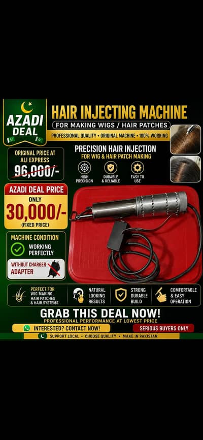 Hair Machine Injection for Inject making wig