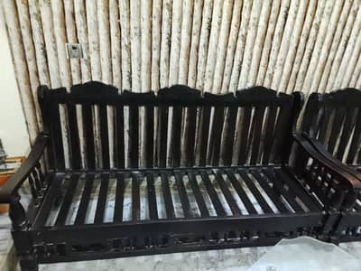 5 seater WOODEN soda set