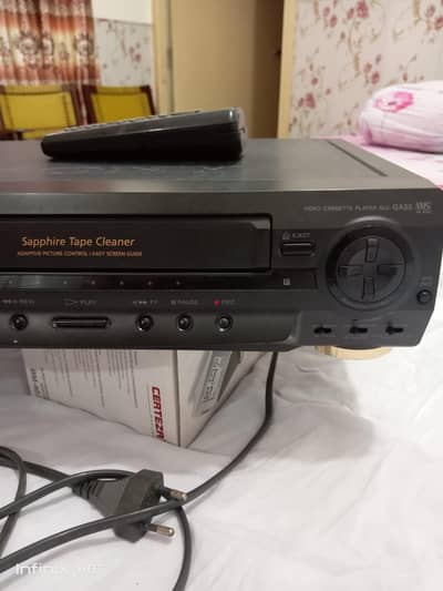Sony VCR All Working Condition 10/10 With Remote