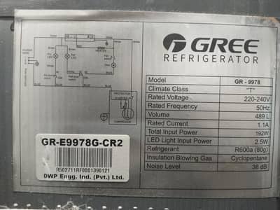 Gree Refrigerator