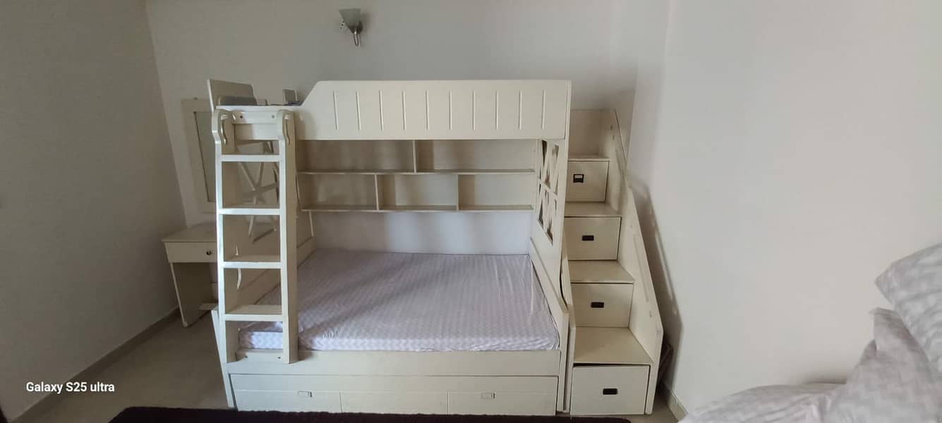 Bunk Bed (triple), including study table, dressing table 5