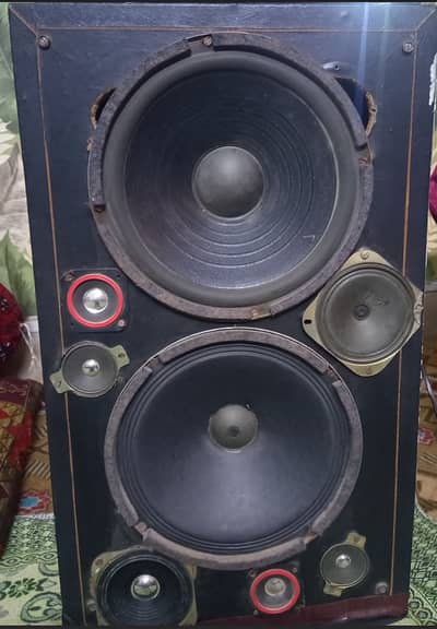 SPEAKERs for Sale – Dual Speakers in One Box, & Microphone