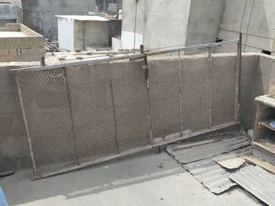 Iron grill gate