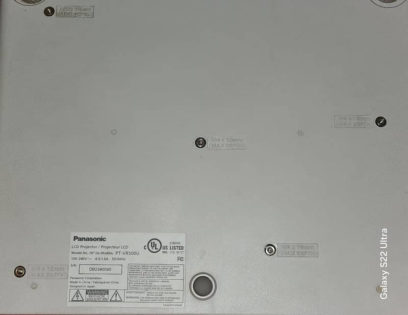 Panasonic projector 1