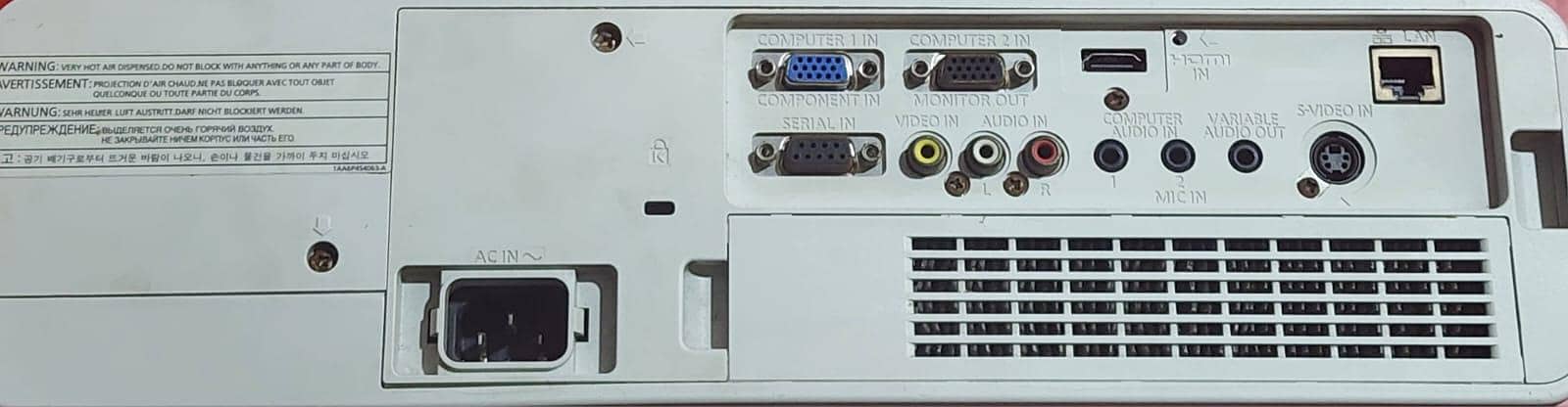 Panasonic projector 5