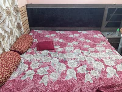 Full size bed with mattress with full bedroom sets