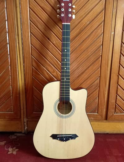 ROCK Guitar (Acoustic Guitar in Reddish-brown Color)