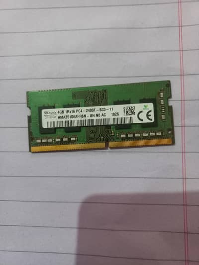 SK hynix 4GB DDR4 Laptop RAM (2400MHz