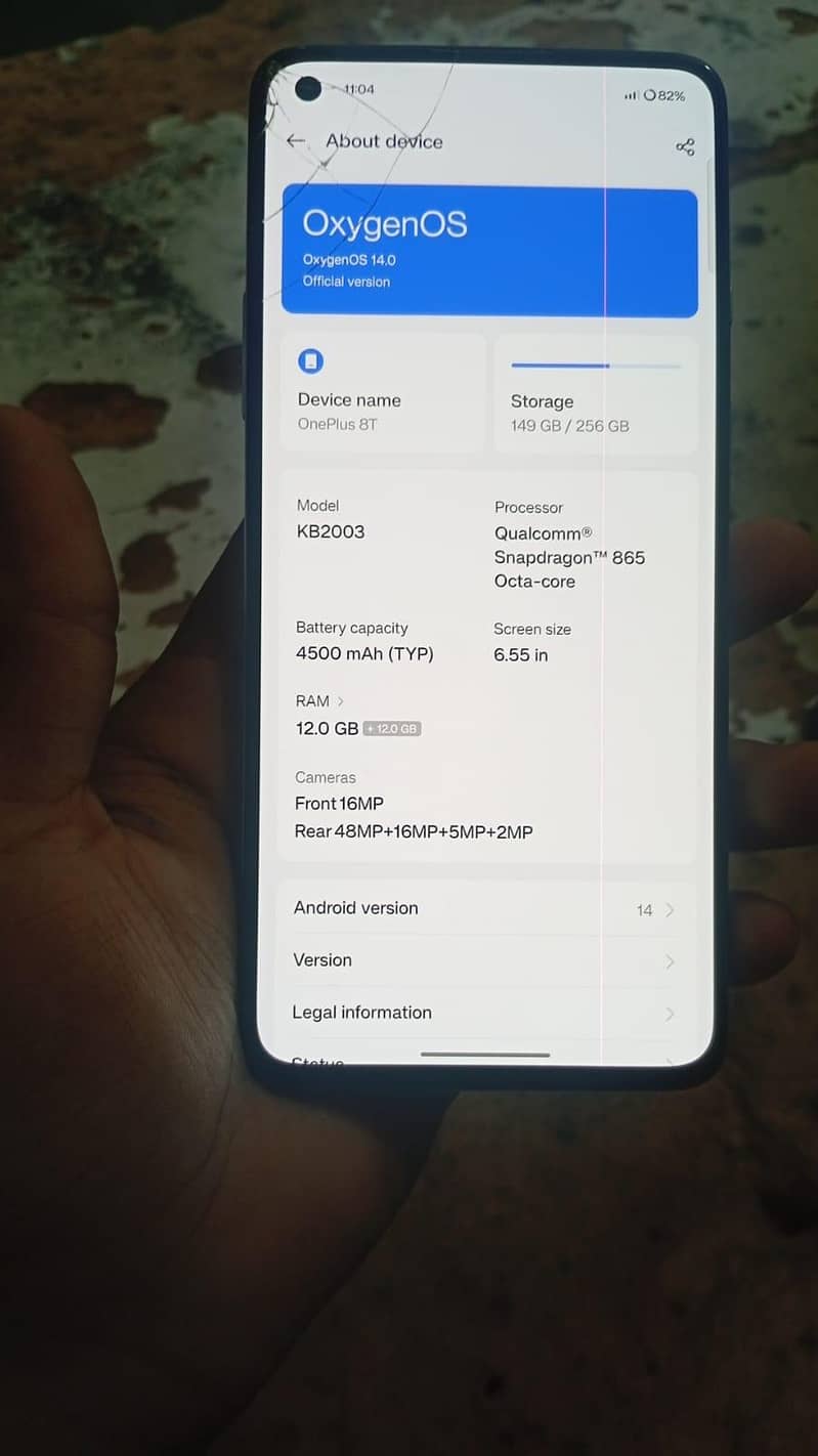 One Plus 8T 2