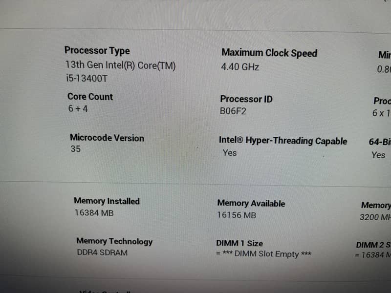 Core i5 13400T 13th generation processor 1