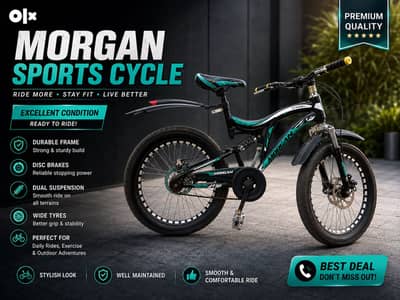 Morgan Sports Cycle | Dual Suspension | Disc Brakes | Excellent