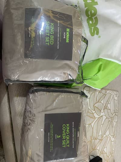 Bedsheet set for bridal