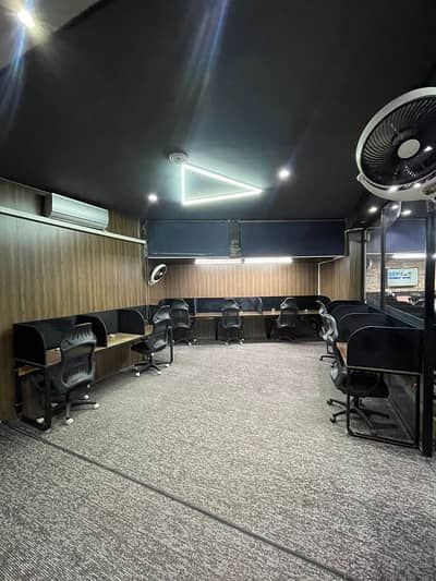 Furnished office available in Johar town