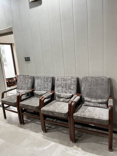 Hard wooden freshly poshish chairs