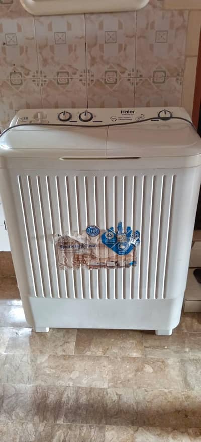 haier washing machine