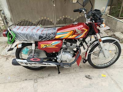Honda CG 125 2026 Model | Islamabad Registered | 2,797 KM | Like New