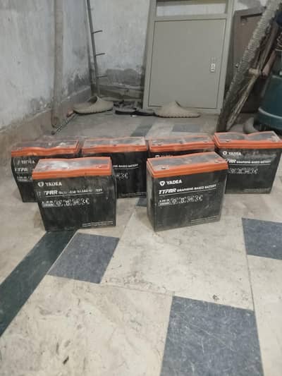 swallen up batteries 6. yadea t5