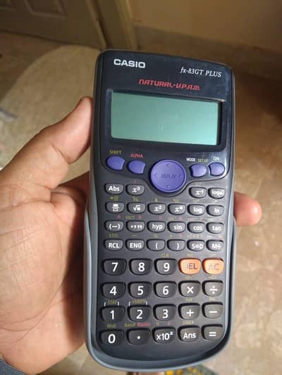 scientific Casio fx-83GT Plus (Natural-V. P. A. M. ) made in thailand