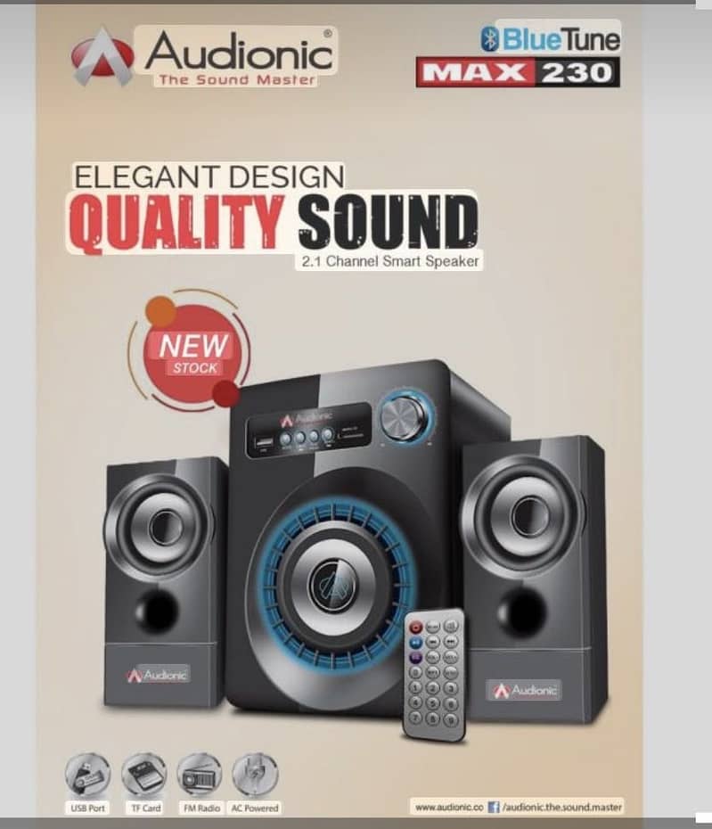 Auidionic speaker max 200 1