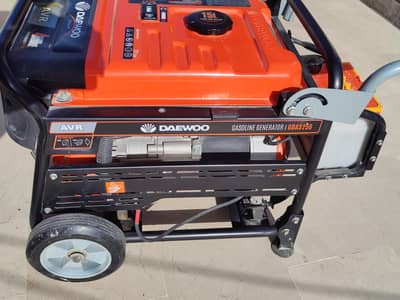 Daewoo GDA5256 3.5 KVA / 3.0 KW Generator (Petrol +Gas Kit) -Like New