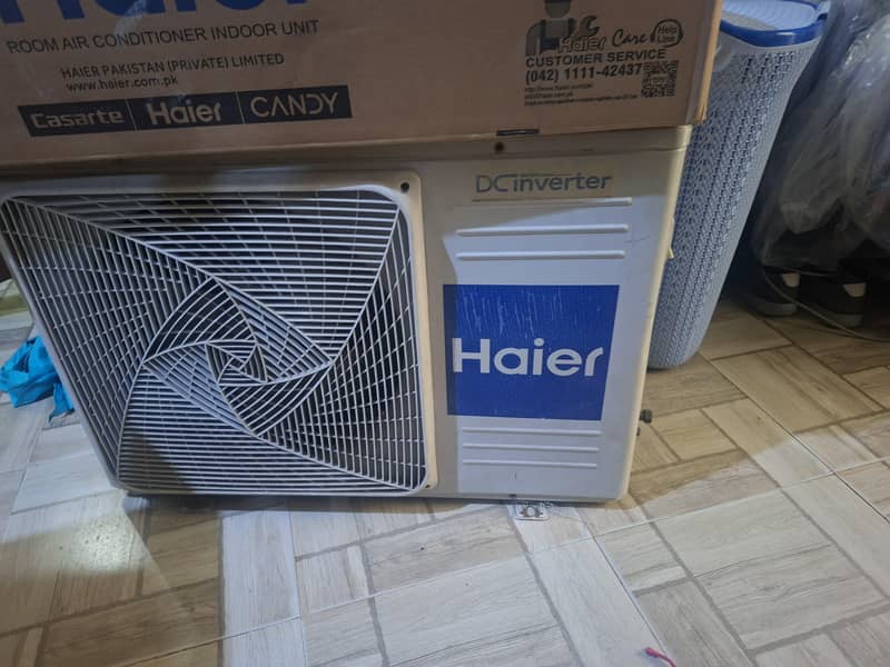 Haier invertoe split AC 0
