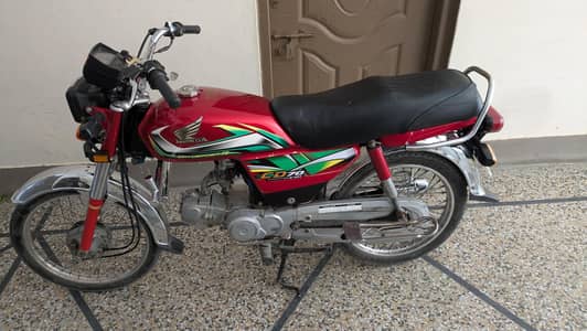 Honda cd 70 2022  All Punjab registered