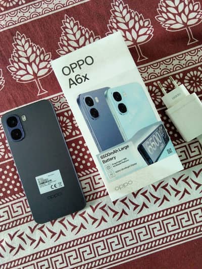 OPPO A6x 4Gb 128Gb With Box and Charger