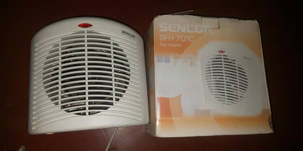 used fan heater in 10/10 condition only used for 2 months