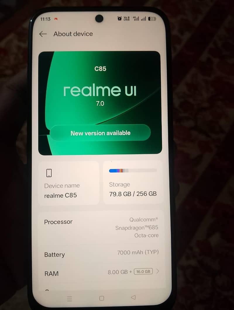 Realme C85 0