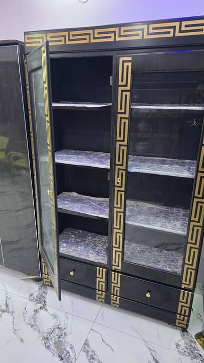 showcase wood