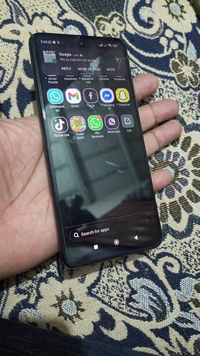 Xiaomi Poco X3 6+2 128 with only box good condition PTA approve Diul s