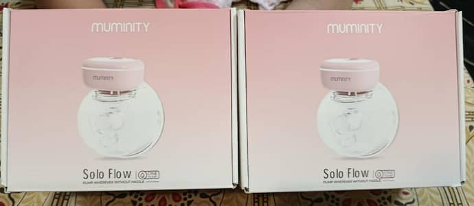 2 x MUMINITY Solo Flow Automatic/Portable Electric Breast Pumps.
