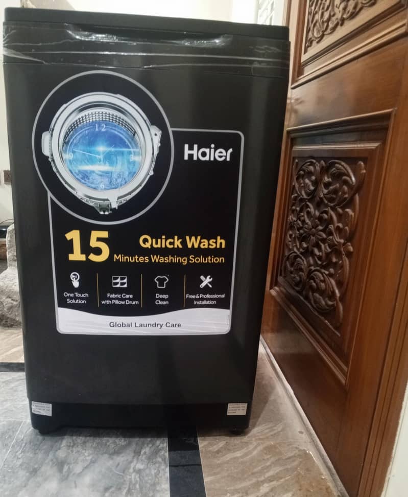 Fully Automatic Haier Washing machine 0
