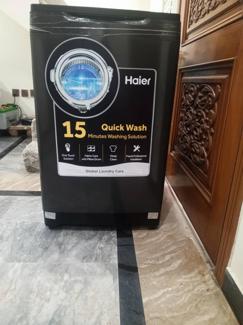 Fully Automatic Haier Washing machine 7