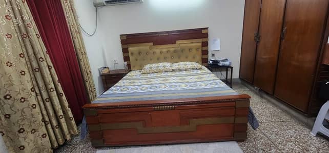 Pure Solid Wood Bed for Sale