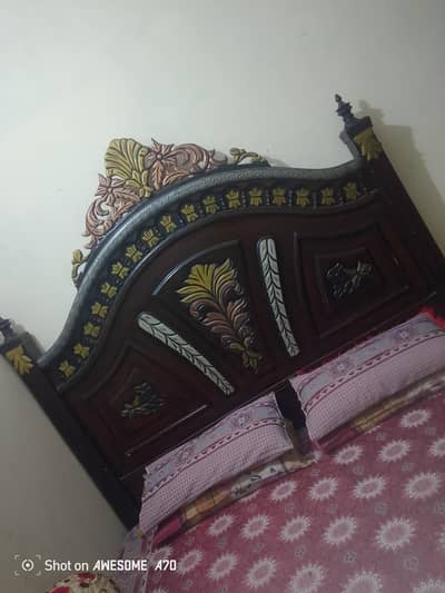 Second hand bed in king size and best position