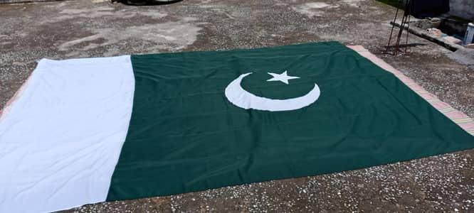 11 Feet Pakistan Flag - Premium Export Quality