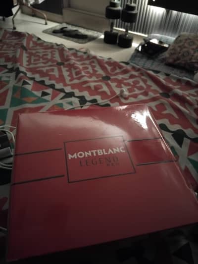 Gift Set - Montblanc Legend Men - Red - Perfume + Shower Gel