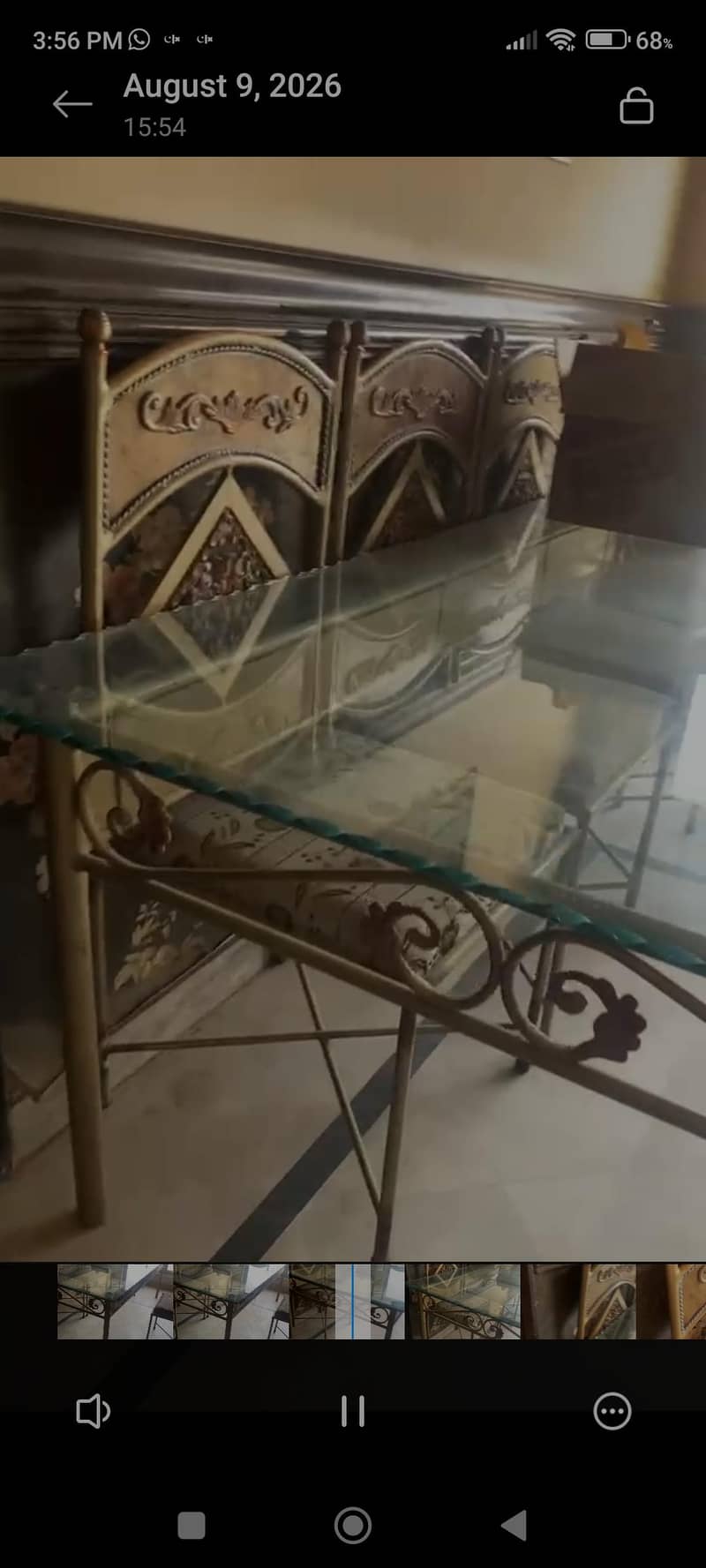 iron table set 1