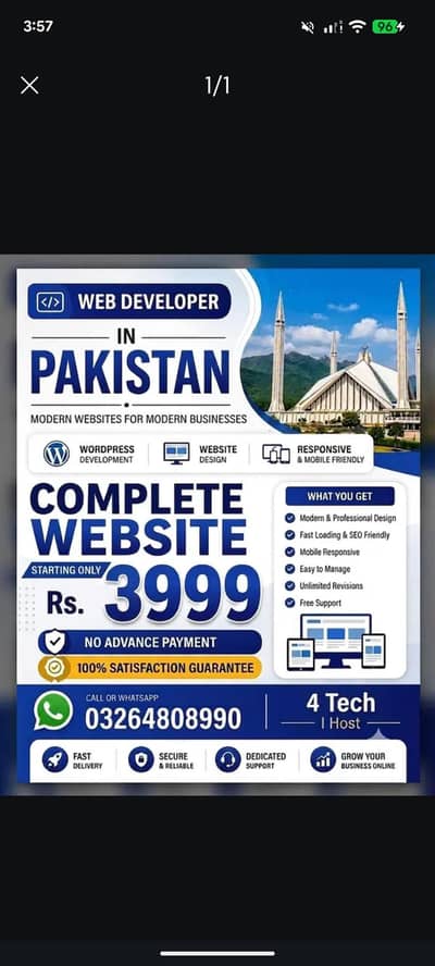 Website Development, Website Design, Word Press, Shopify & Ecommerce