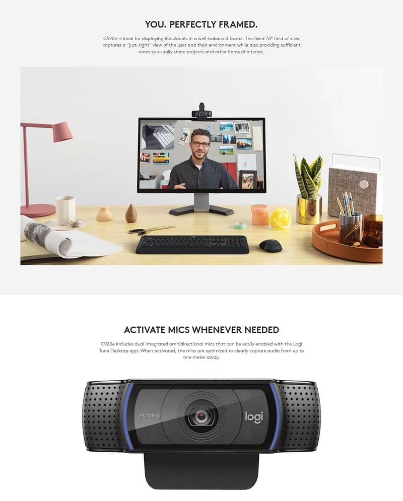 Logitech C920e Web camera 2